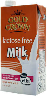 K.C.C Gold Crown Lactose Free 1L
